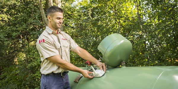 Getting ready for your propane tank installation ...