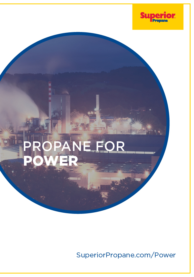 Propane power generation brochure